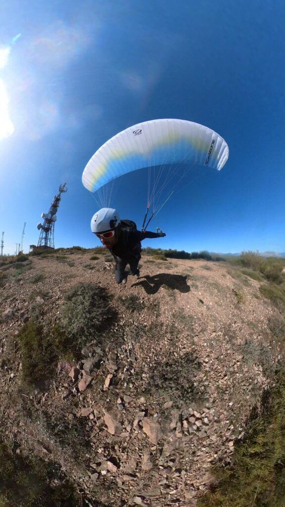 Parapente en León